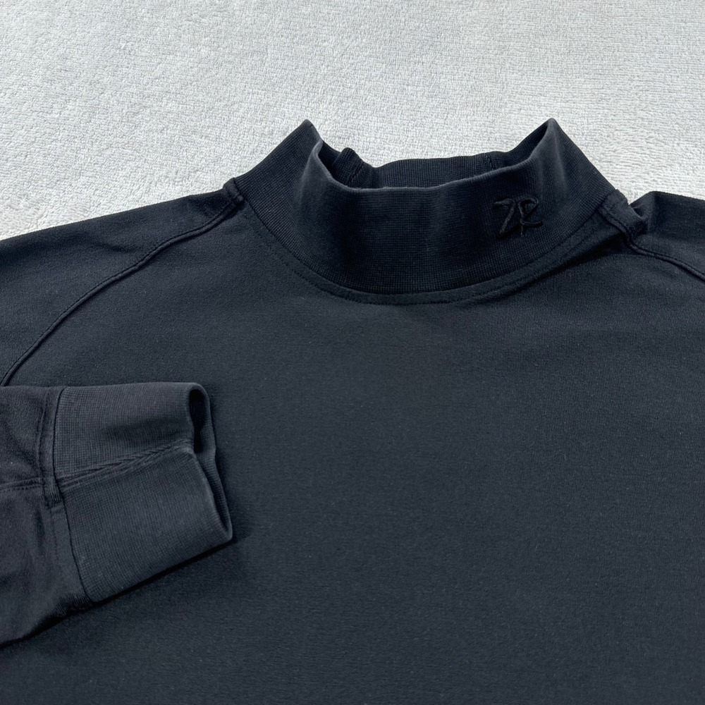Zero Restriction Shirt Men Large Black T400 Ghost Mock Windstopper Performance